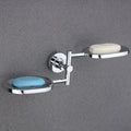 Gloxy Care Shape Stainless Steel 304 Grade Chrome Finish Wall Mounted Soap Holder